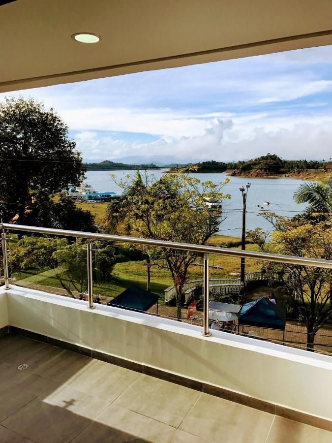 Aptos Vista Al Embalse, Frente Al Lago, Restaurantes, Bares Guatapé Zimmer foto